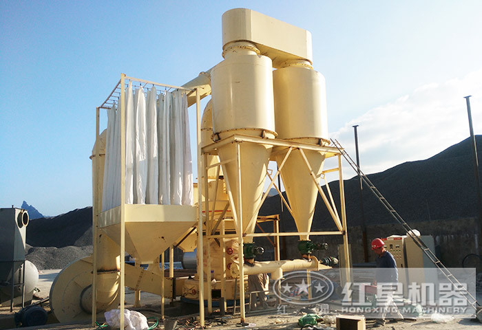 磨粉生產現場圖