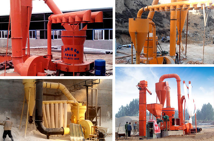 河南紅星磨粉機廠家產(chǎn)品現(xiàn)場圖