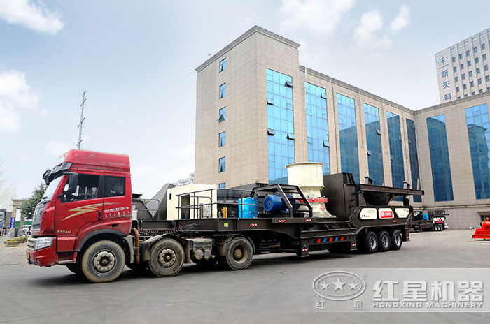 移動破山石機發(fā)貨