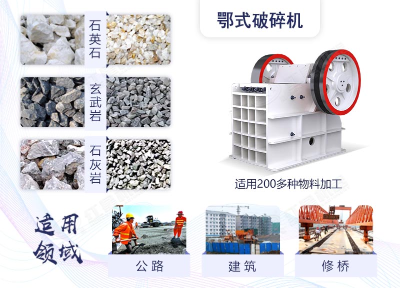 鄂（顎）式破碎機(jī)應(yīng)用圖