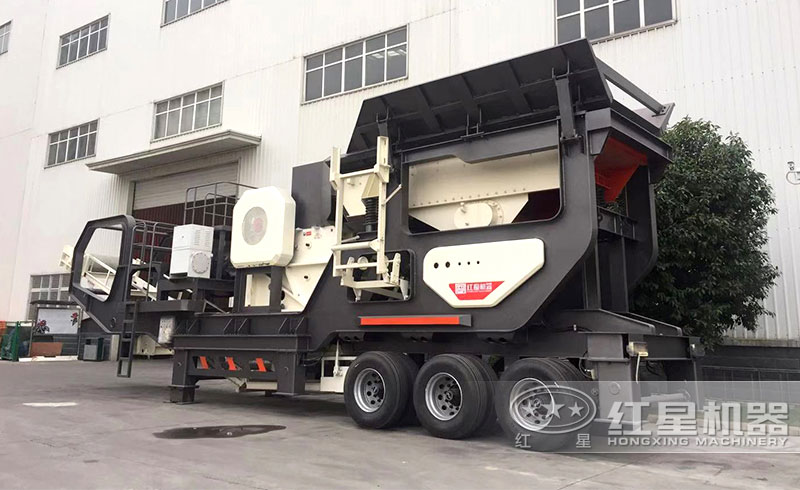 移動煤炭顎式破碎機