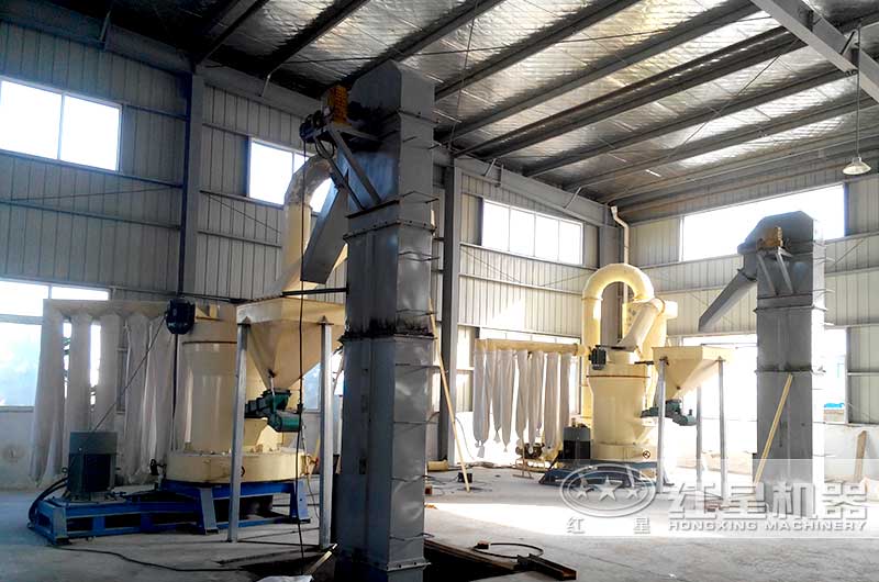 磨粉機(jī)現(xiàn)場