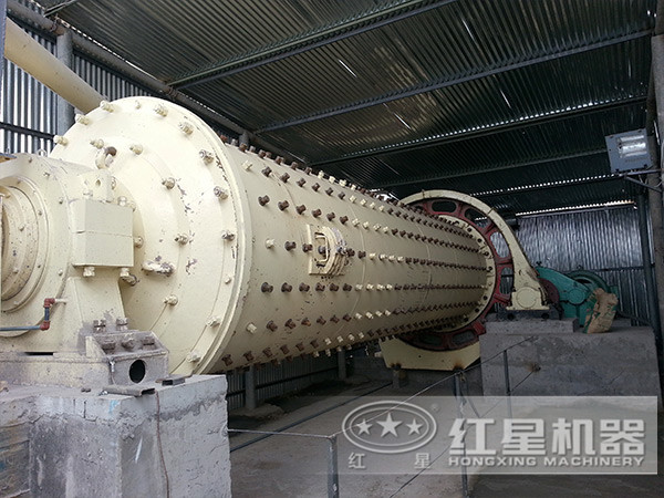 球磨機現場